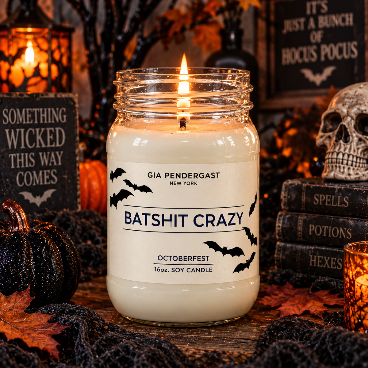 Bat Shit Crazy Soy Candle