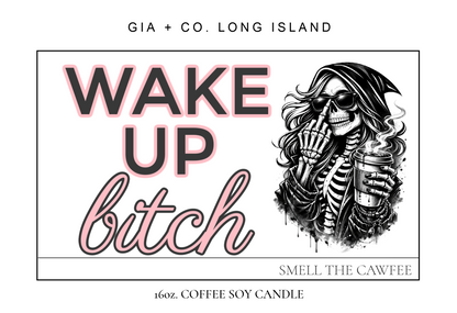 Graphic Coffee Candles