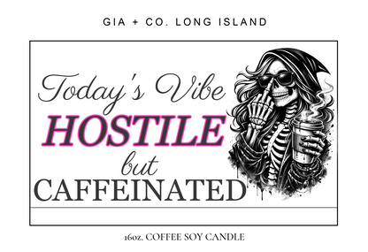 Graphic Coffee Candles