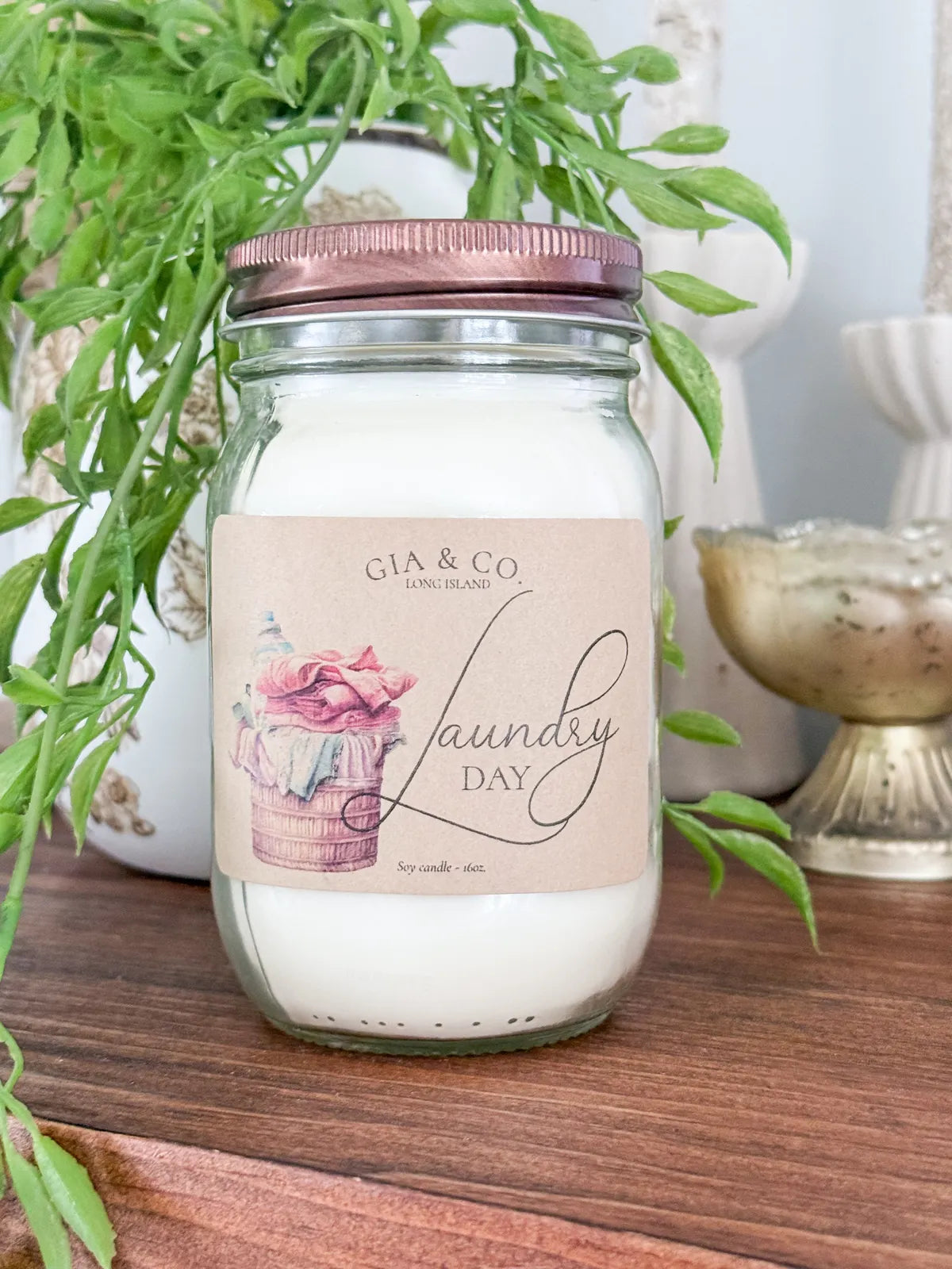 Large Soy Mason Jar Candles