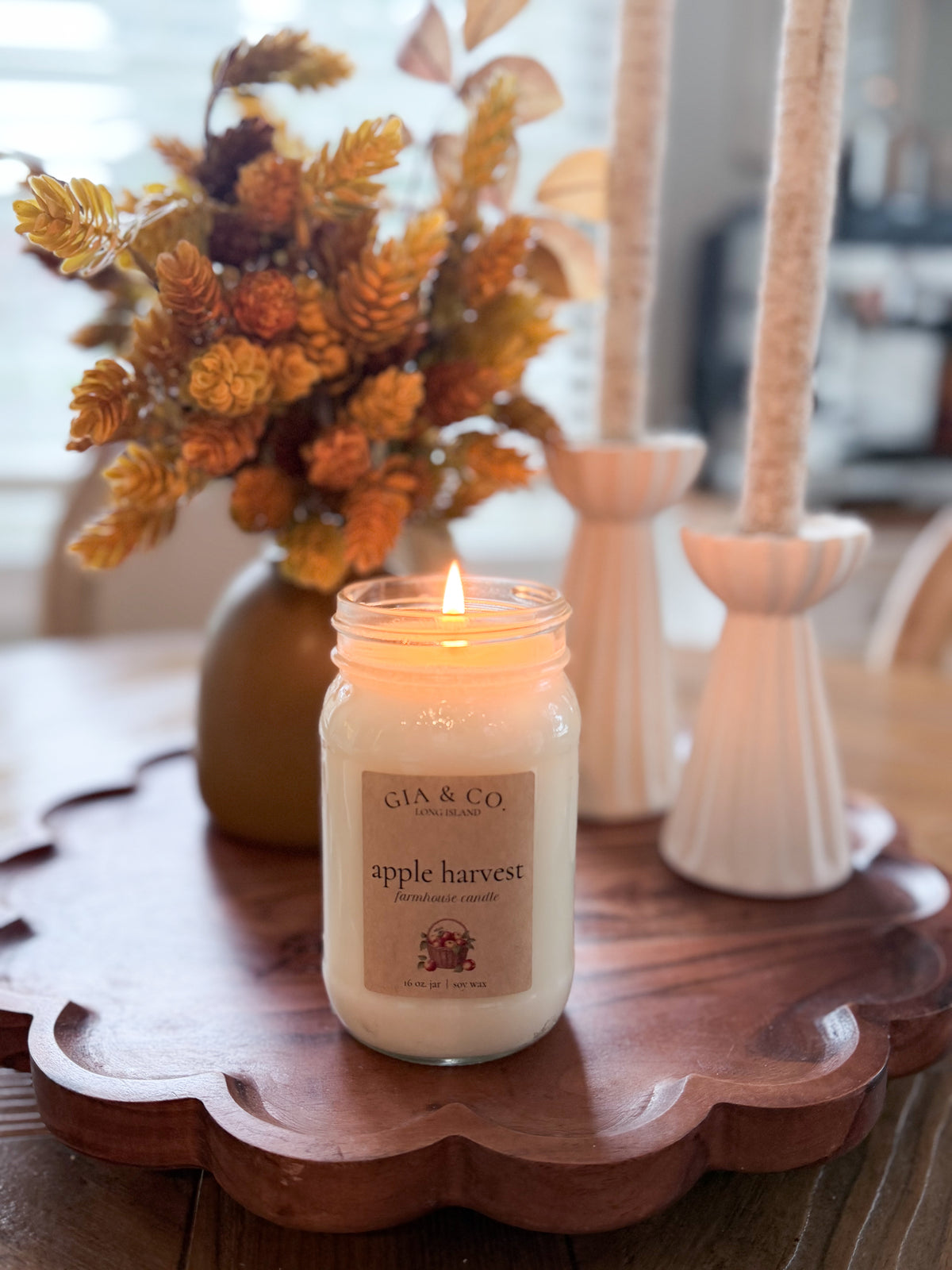 Large Soy Mason Jar Candles