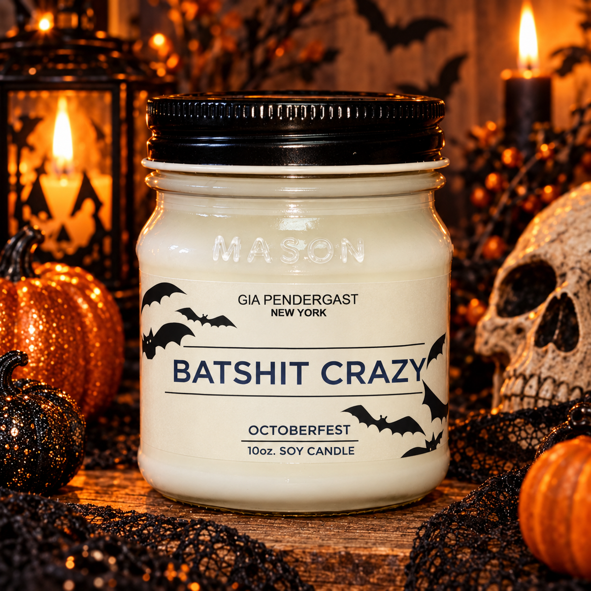 Bat Shit Crazy Soy Candle