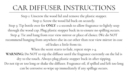 Non-Toxic Car Diffuser