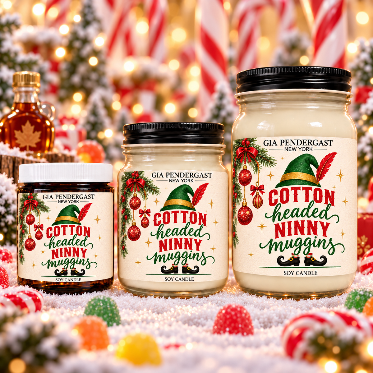 Cotton Headed Ninny Muggins Soy Candle