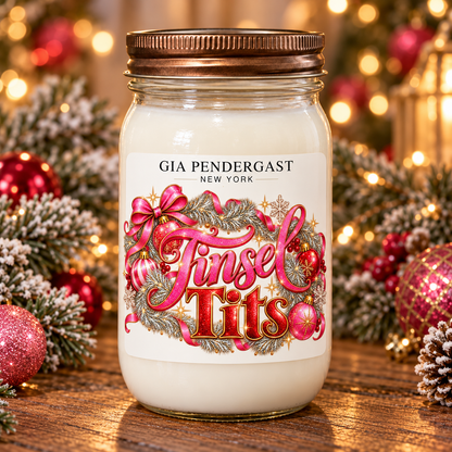 Tinsel Tits Soy Candle
