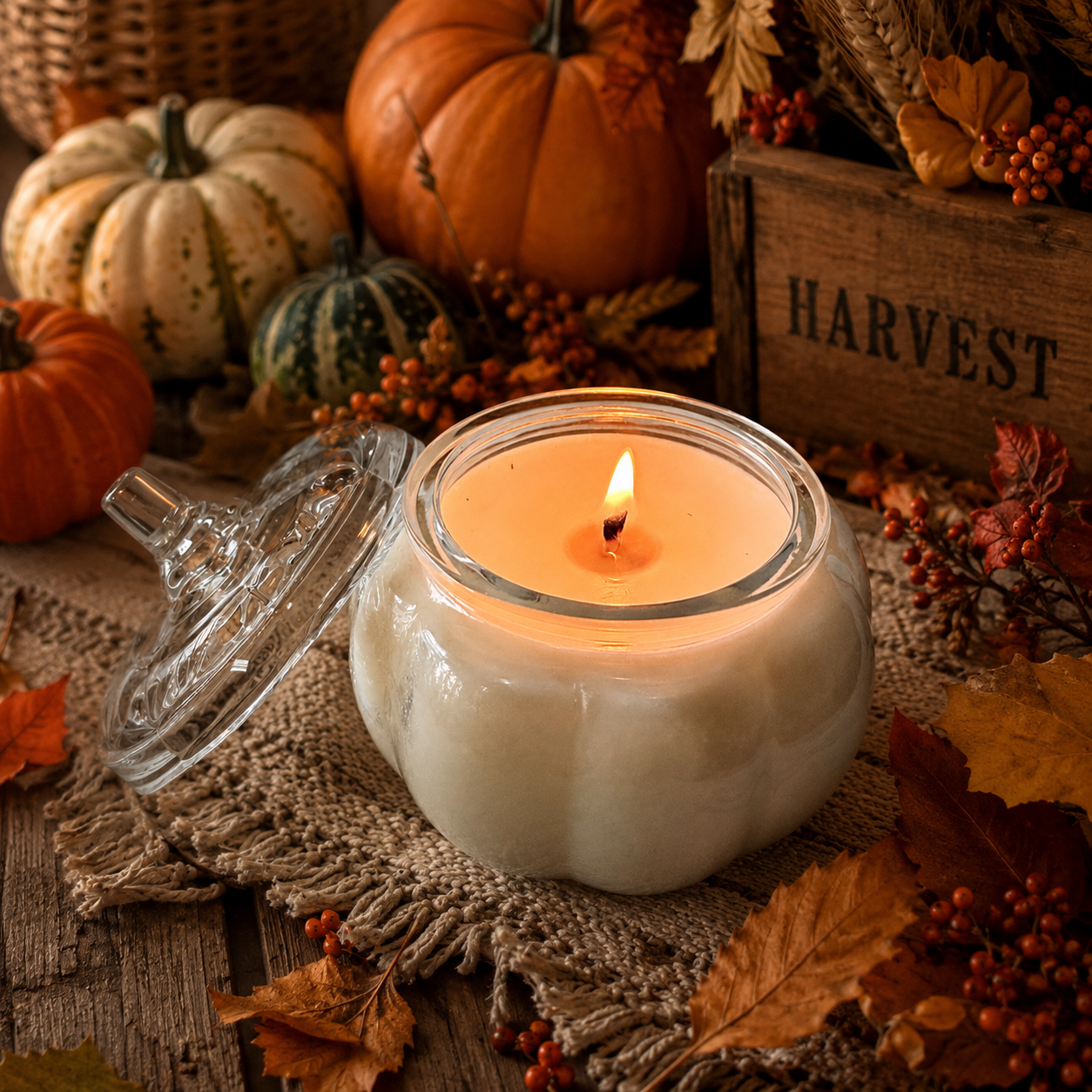 Pumpkin Jar Soy Candle