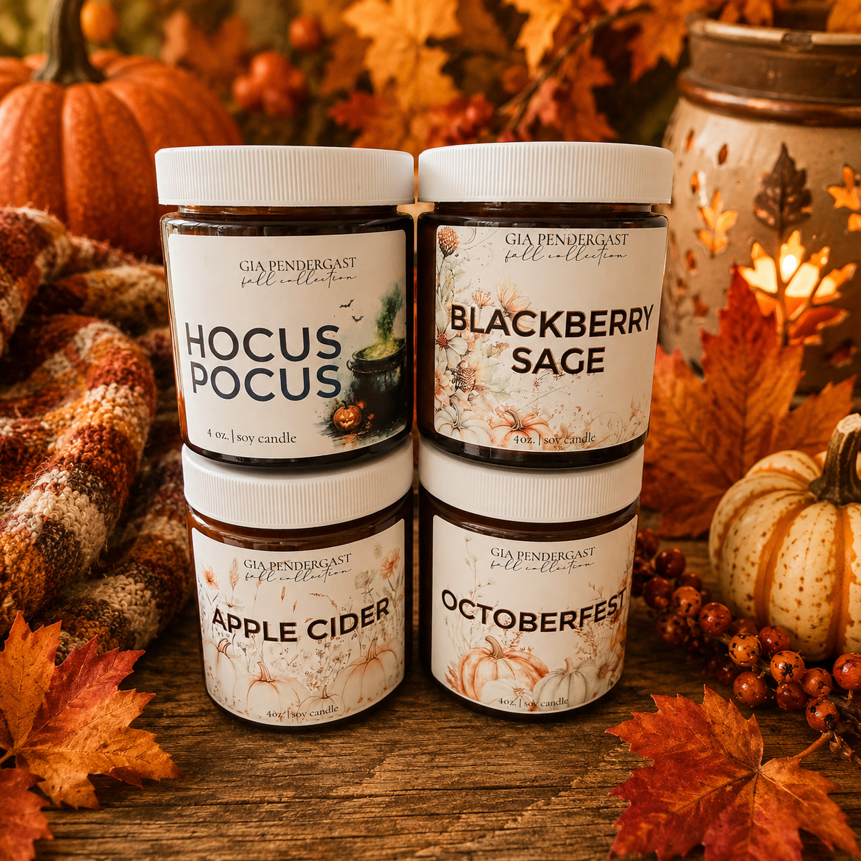 Fall Candle Sampler Box