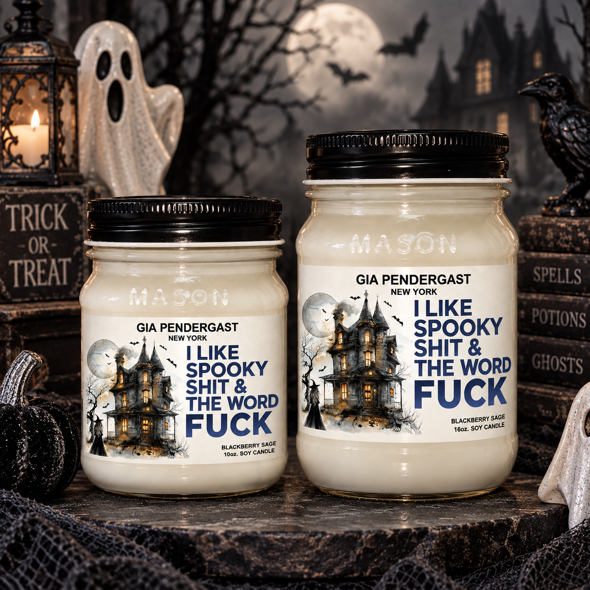 I Like Spooky Shit Soy Candle