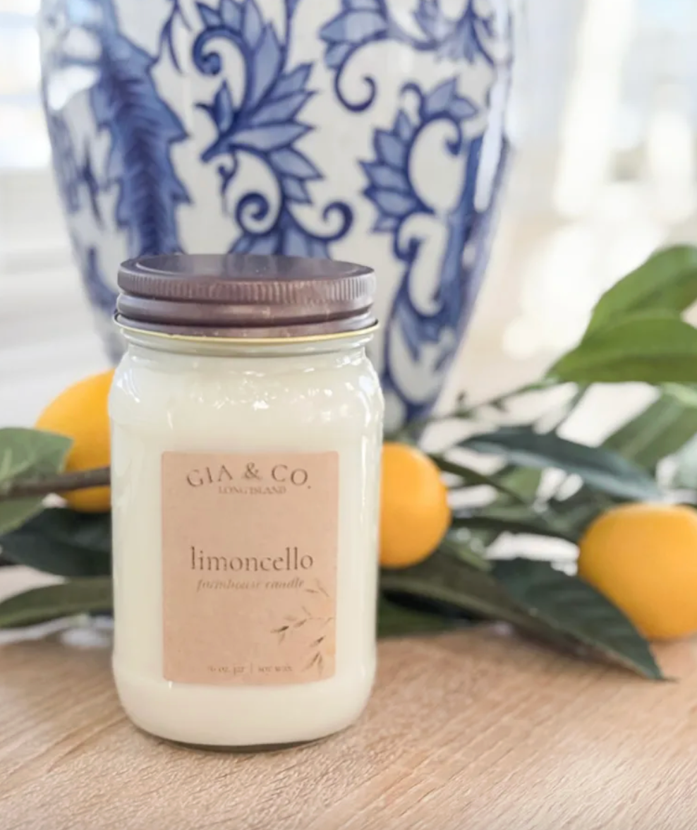 Large Soy Mason Jar Candles