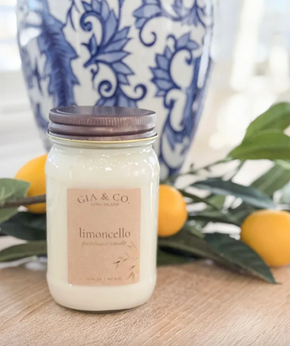 Large Soy Mason Jar Candles