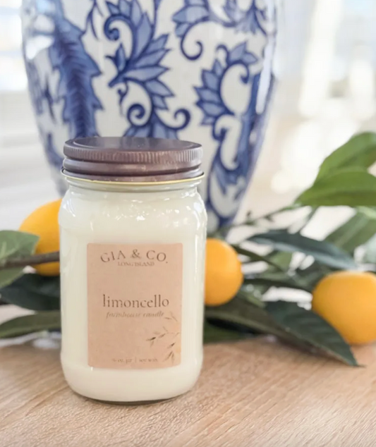 Large Soy Mason Jar Candles