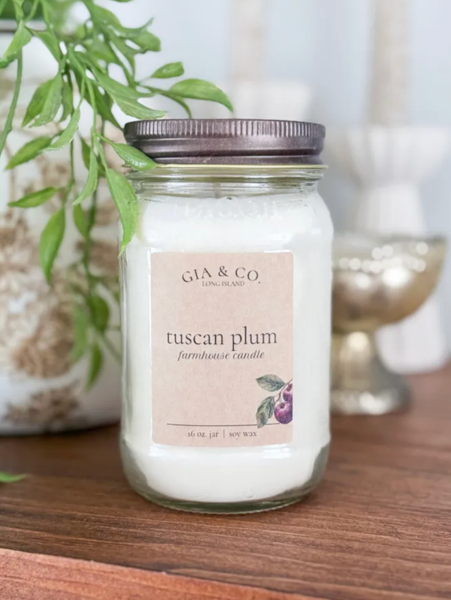 Large Soy Mason Jar Candles