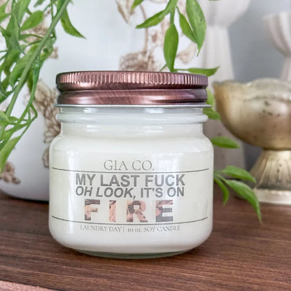 My Last F*CK Soy Candle