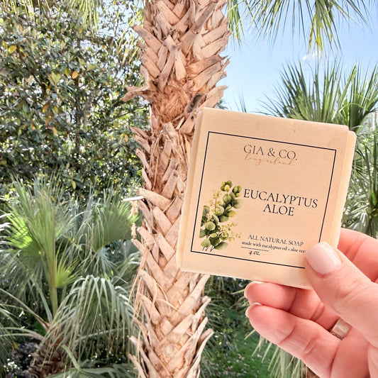 All Natural Eucalyptus Aloe Soap